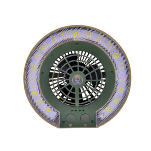 Lampe/ventilateur Wild Land Disc - 3‑en‑1 LED 77 LEDs, 32 h autonomie