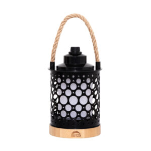 Lampe LED Ring Lantern Wild Land - Lanterne rechargeable 380 lm, bambou