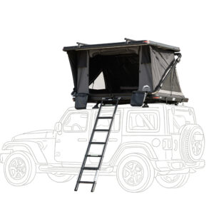 Tente de toit Wild Land Rock Cruiser Z‑shape - Coque aluminium honeycomb